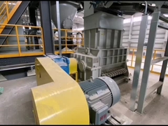 Zwei-Zähne-Rollenschlagmaschine