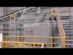 BBT TWPM-185 Räder Nasspannen Mühle Tonziegel Herstellungslinie Schleifgeräte Randläufer Mühle
