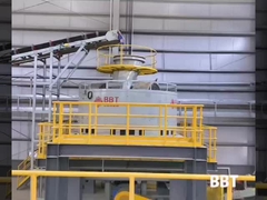 Nasspanmühle für Töpfelziegelfabriken