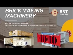 Projekt für eine automatische Maschine zur Herstellung von Bodenziegeln aus rotem Ton