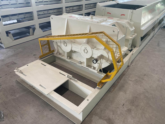 Wellen-Schaufelmischer 60 des Doppelt-75KW - Schneckenmischer des Zwillings-110T/H für die Zerquetschung