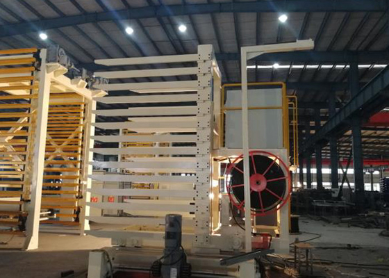 Einlagiges Clay Brick Dryer Machine Brick-Be- und Entladungs-System