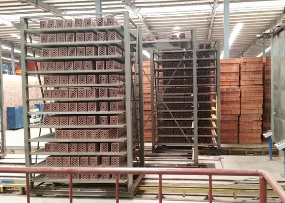 Tunnel-Brennofen Clay Brick Production Line Automated, der Kammer-Maschine trocknet