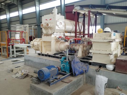 EV50A Roter Ziegelherstellungsmaschine Vollautomatisches BBT-Tunnelofen-Projekt