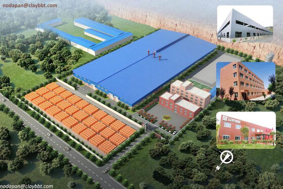 100 bis 1.200 Tonnen/Tag vollautomatische Tonziegel-Produktionslinie mit Tunnel-Trockner und Tunnel-Ofen für die Tonziegelherstellung