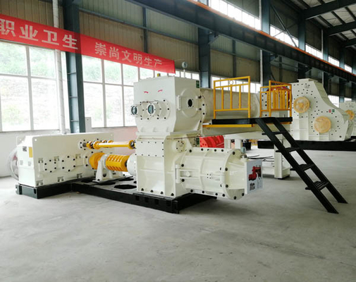 EV gefeuerter Clay Block Making Machine Vacuum verdrängender roter Clay Brick Machine