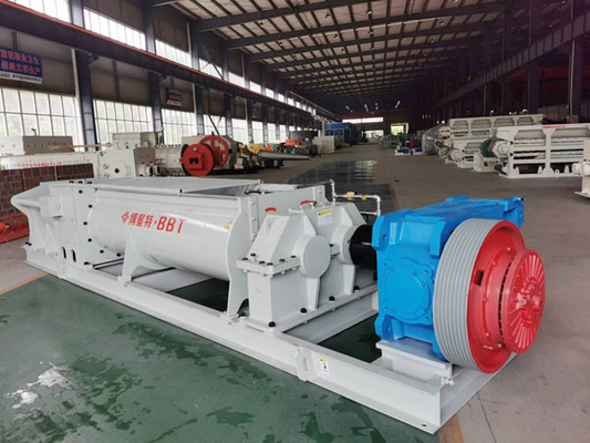 50-65 M3/h Twin Shaft Paddle Mixer mit 90 oder 110 kW Leistung und 380V 50Hz für das industrielle Mischen