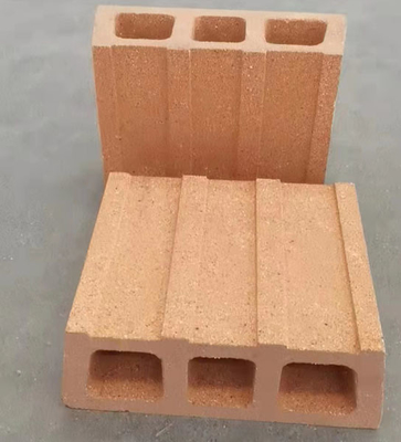 Roter Clay Refractory Brick Material Hydraulic-Druck besonders angefertigt