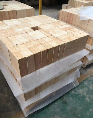 Roter Clay Refractory Brick Material Hydraulic-Druck besonders angefertigt