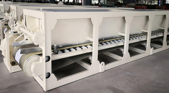 Clay Brick Plate Feeding Machine 40 - Kapazität 50m3/H für das Befördern von Rohstoffen
