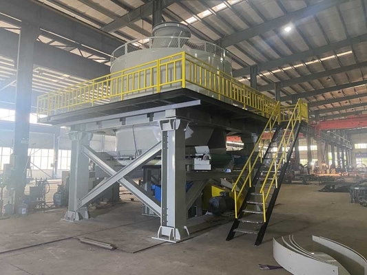 5300*4600*6500mm Nassmühlmaschine mit 40-50 M3/h Produktionskapazität und 1-Jahresgarantie für die Mineralverarbeitung