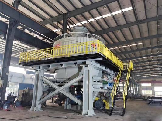 Nass Pan Gold Grinding Mill For Werkstoffverarbeitung TWPM160