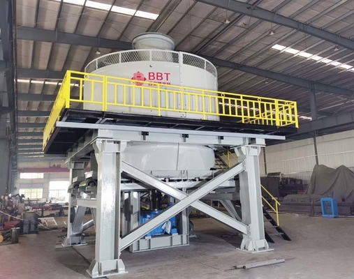 Gewicht Ziegelstein-Fertigungsstraße-nass Pan Mills 65200kg besonders angefertigt