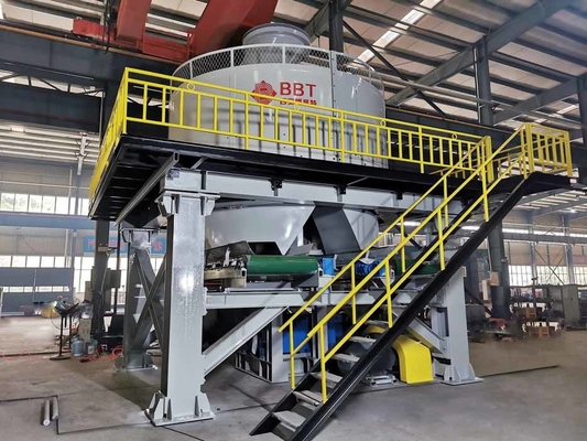 Nass Pan Gold Grinding Mill For Werkstoffverarbeitung TWPM160