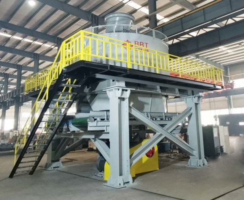 Kompakter nasser Pan Mill Machine Fully Automatic für den Ziegelstein, der Geräte herstellt