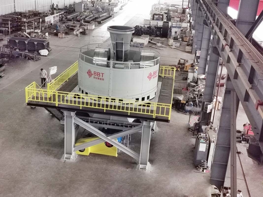 Große Kapazität nass Pan Mill/Goldschleifmaschine für Clay Material