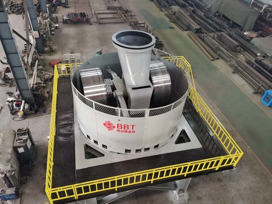 30 - 70 Ton/H nass Pan Mill For Bentonite Making Rohstoff-Vorbereitung