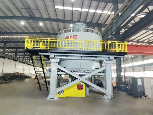 45 - 60 m-³ /H nasser Pan Mill For Clay Brick, der Linie Materialien zerquetschen Maschine macht