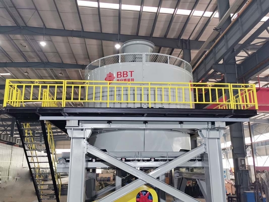 30 - 70 Ton/H nass Pan Mill For Bentonite Making Rohstoff-Vorbereitung