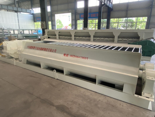 Wellen-Schaufelmischer 60 des Doppelt-75KW - Schneckenmischer des Zwillings-110T/H für die Zerquetschung