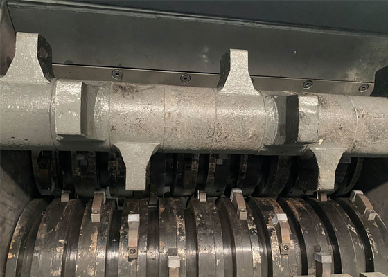 Wechselstrommotor-doppelter gezahnter Walzenbrecher für die Verarbeitung von Rohstoffen