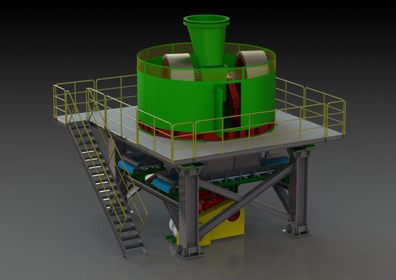 Nasser Clay Minerals Processing Equipment Grinding und Zerquetschung von nass Pan Mills