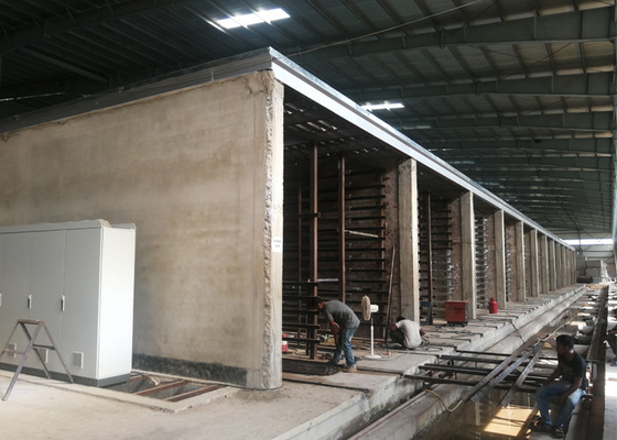Automatische rote Clay Brick Dryer Machine Single-Schicht-trockenere Kammer