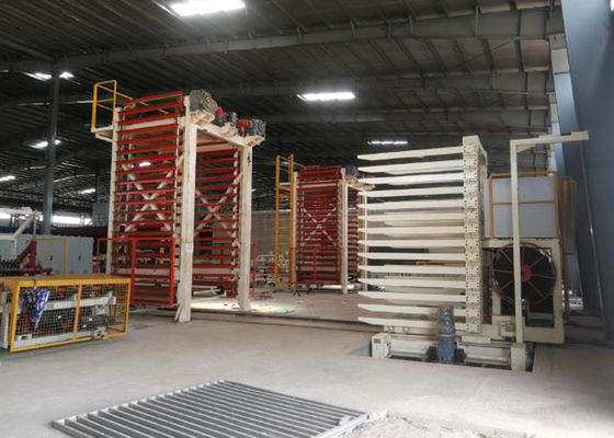 Automatische Tonziegel Trockner Maschine 100000 Stück Ausgang für zwei Mal Einstellung Feuerung