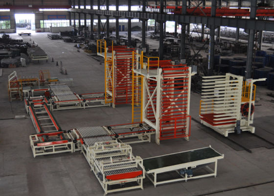 Automatische Tonziegel Trockner Maschine 100000 Stück Ausgang für zwei Mal Einstellung Feuerung