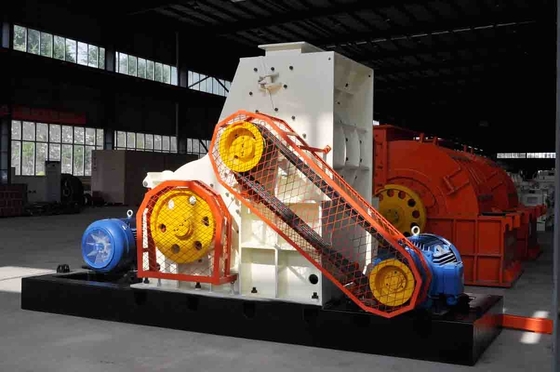 Kundengebundene Stahl-Clay Brick Production Line Double-Hammermühle-Felsen-Zerkleinerungsmaschine