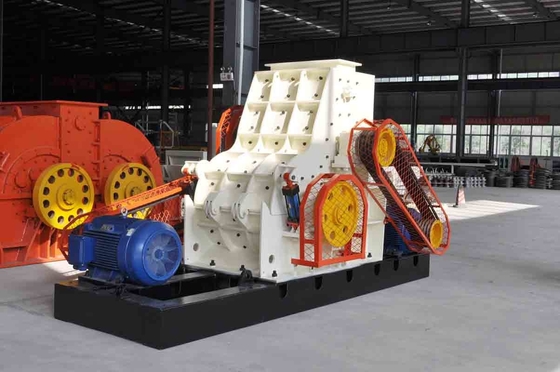 Kundengebundene Stahl-Clay Brick Production Line Double-Hammermühle-Felsen-Zerkleinerungsmaschine