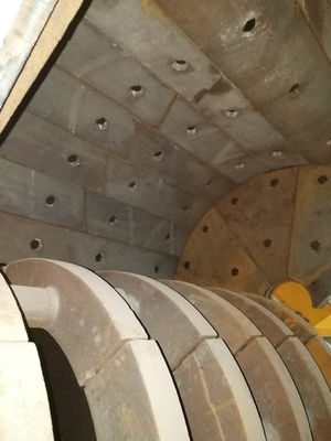 180 kW Doppelrotor-Hammerbrüchiger mit 36 Hammern und Wassergehalt Toleranz nicht mehr als 8,5% für die Mineralverarbeitung