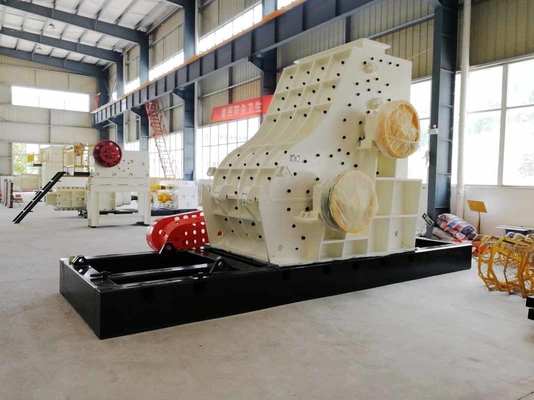 Stahldoppelscheibe-Mineral-Verarbeitungs-Ausrüstungs-automatische Hammermühle-Maschine