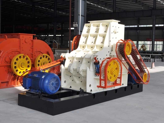 Stahldoppelscheibe-Mineral-Verarbeitungs-Ausrüstungs-automatische Hammermühle-Maschine
