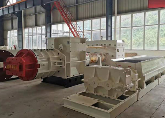 Klei Fly Ash Ziegel Herstellungsgeräte Hohlblock Vakuum Extruder Formmaschine