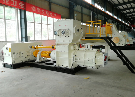Halbautomatische Blockherstellungsanlage Maschine kleiner Modell Vakuum Extruder für Lehm Schlamm Boden Fliegende Asche Blöcke