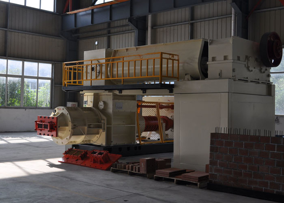 Automatische Vakuumverdrängung Clay Soil Red Brick Making-Maschinen-4.0Mpa