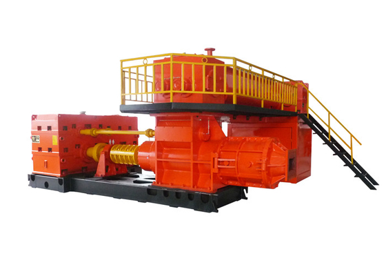 Automatische Maschine zur Herstellung von roten Lehmziegeln Vakuum-Extruder für eine hohe Produktionskapazität