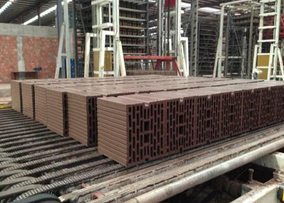 Höhlen-roter automatischer Ineinander greifenblock, der Maschinen-Vakuumextruder herstellt