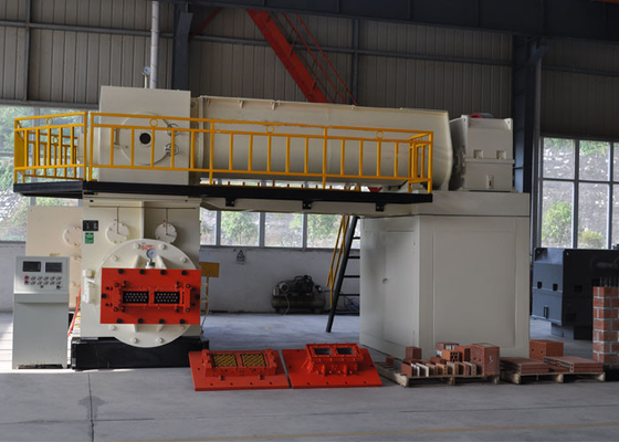 Hohle Clay Fully Automatic Brick Making-Maschinen-Vakuumverdrängung