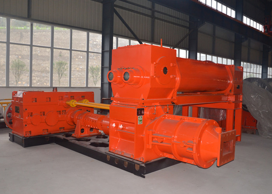 Zweistufige automatische Schlamm-Ziegeleimaschine roter Clay Brick Making Equipment
