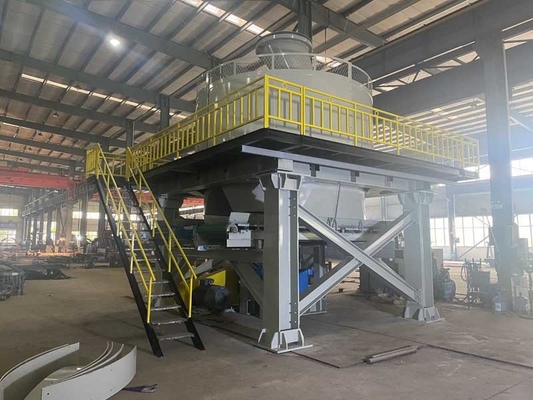 40 - 50 M3-/Hkapazität Clay Brick Production Line Full automatischer nasser Pan Mill