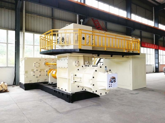 Funktionsvakuumextruder-Clay Brick Automatic Continuous Extrusions-Maschine