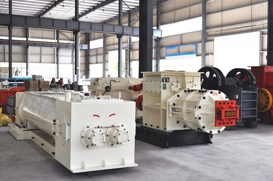 Stahlgestaltungscasting großer Vakuumextruder-Clay Brick Extrusion Machine Carbons