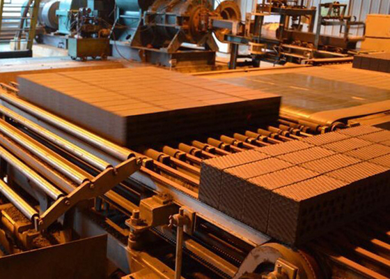 Ziegelstein-Formteil-Maschine Fliegen-Ash Automatic Clay Brick Machines hohle mit Trockner