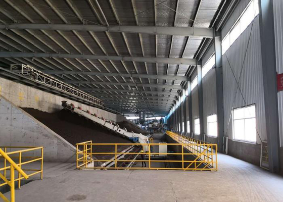 Multi Eimer-Clay Brick Production Line Auto-Rohstoff-Speicher-Altern-Raum
