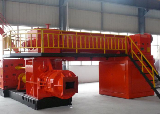 Block-roter Backstein Bangladeschs Clay Mud Fly Ash Solid, der Maschine automatischen Ziegelstein-Vakuumextruder herstellt