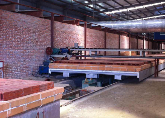 BBT fertigte Clay Brick Tunnel Kiln Cart mit Abgasanlage besonders an