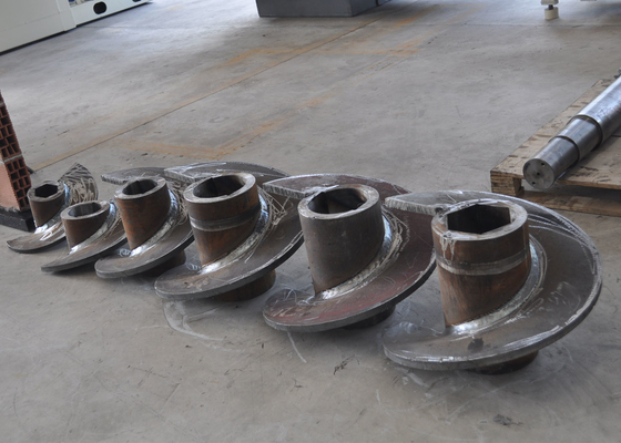 Vakuum-Extruder Ziegelmachmaschine Ersatzteile Auger-Welle Reamer Spirale für Box Feeder