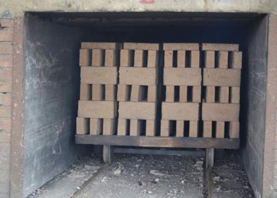 Halb automatisches festes Clay Brick Dryer Machine Dry-Wagen-Abnutzungs-Widerstehen